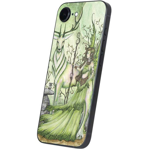 Guardian Fairy and Stag by Amy Brown iPhone 16e Skin